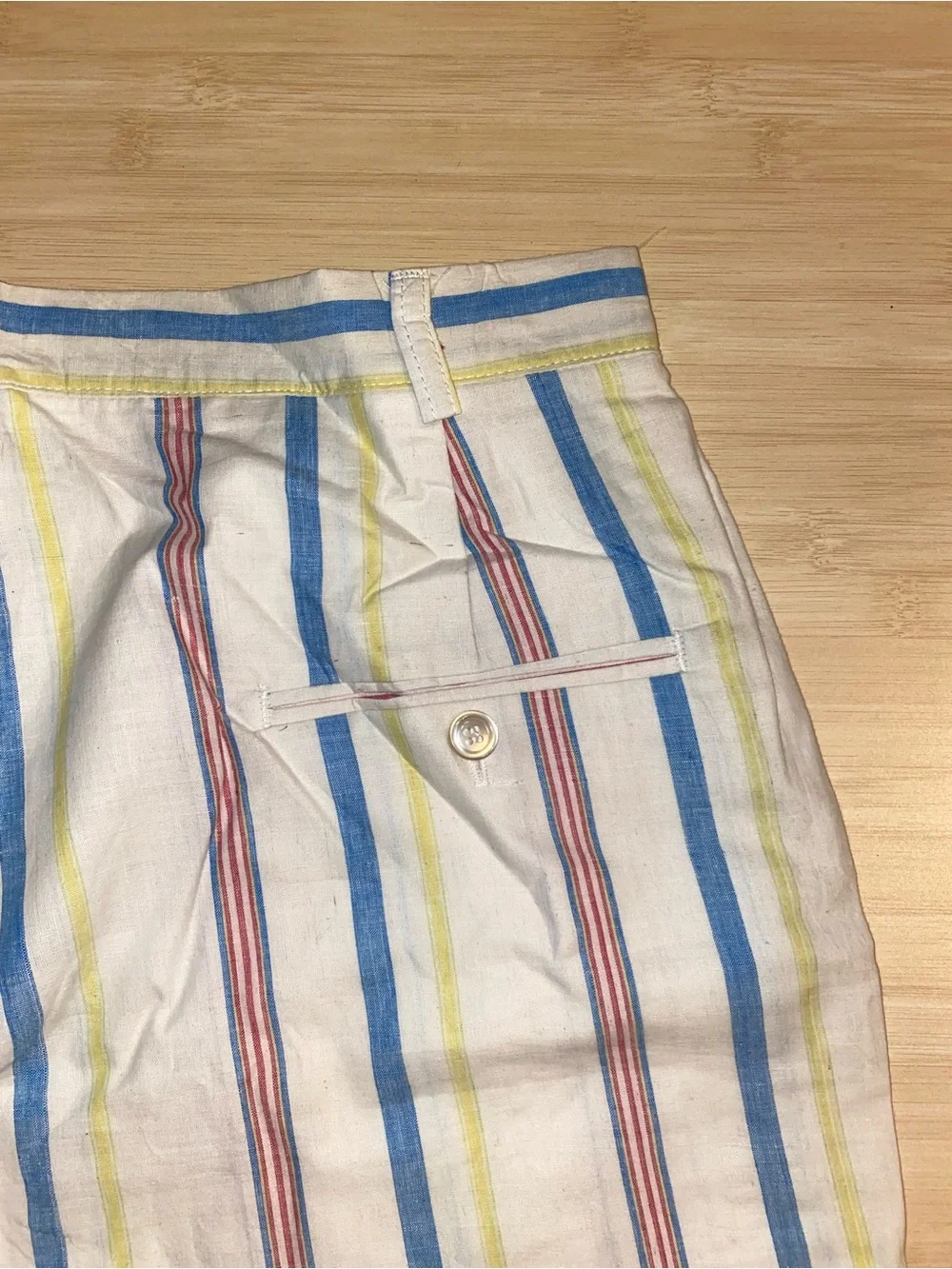 NWT Gotcha Shorts Mens 34 Surf Skate 1990’s Vintage Retro Striped Blue Red